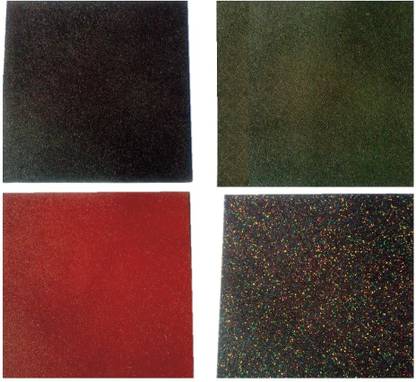 Ecoflex Tuffloor Tiles Tile-2016 Multicolor 10 mm Exercise & Gym Mat