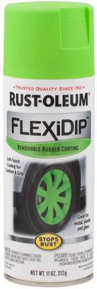 RUST-OLEUM FlexiDip-Removable-Rubber-Coating Green Spray Paint 312 ml