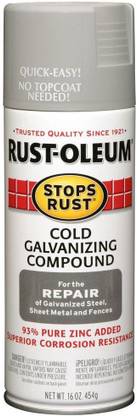 RUST-OLEUM Stops-Rust-Cold-Galvanizing-Compound Grey Spray Paint 454 ml