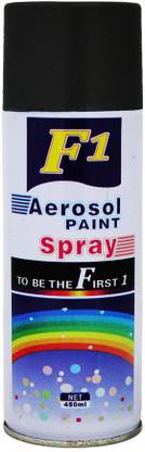 f1 काला स्प्रे पेंट 450 ml