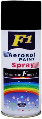 F1 Black Spray Paint 450 ml