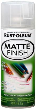 RUST-OLEUM Specialty-Matte-Finish Clear Spray Paint 312 ml