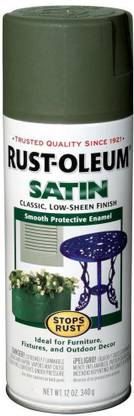 RUST-OLEUM Stops-Rust-Enamel Green Spray Paint 340 ml