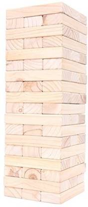 Redwood Games Giant Tumbling Tower Jumbo Toppling Tower Extra Large Stacking Game
