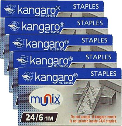 Kangaro Manual 24-6-1M Manual Stapler Pins