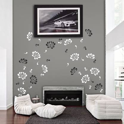 Arhat Stencils FLORAL ASR-E131 GLOSSY PVC (Wall Décor & Art) Stencil