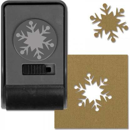 Sizzix Paper Punch - Snowflake #2, Large 661004 Decorative Stencil