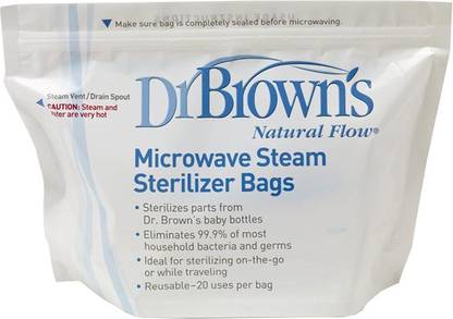 Dr. Brown's Microwave Steam Sterilizer Bags
