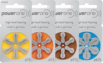 Power one Hearing Aid Battery size 675 (60 PCS)