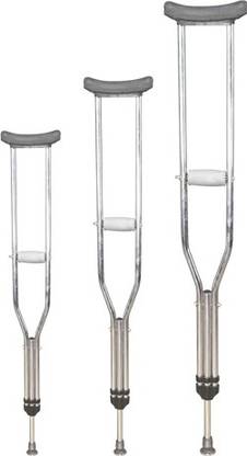 FLAMINGO Under Arm Crutches Walking Stick