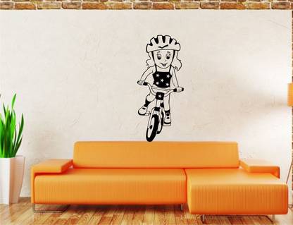 Smart Wall Guru 25.58 cm Decorative Self Adhesive Sticker