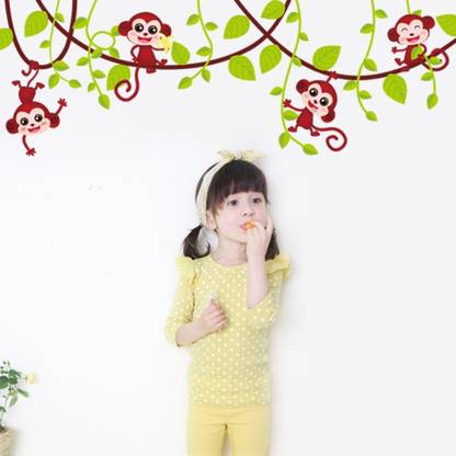 Aquire Playful Monkeys Climbing Tree 57011 (XL)