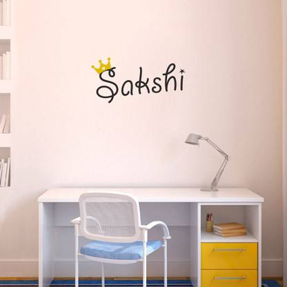 DECOR KAFE 55.88 cm Crown Style Name Sakshi Wall Covering Size : ( 56 X 39 CM ) Self Adhesive Sticker