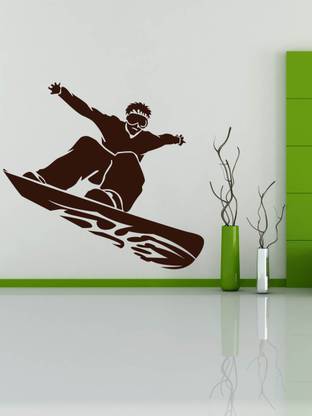 Trends on WALL 66 cm Skating Boy_2 Self Adhesive Sticker