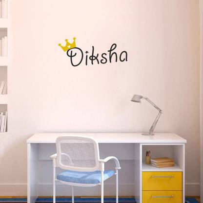 DECOR KAFE 55.88 cm Crown Style Name Diksha Wall Covering Size : ( 56 X 39 CM ) Self Adhesive Sticker