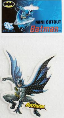 STICKER BAZAAR 22 cm Mini Cutout of Batman Self Adhesive Sticker
