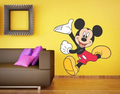 Impression Wall 60 cm Mickey Fun Wall Sticker Self Adhesive Sticker