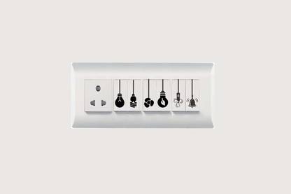Eye tuners 17 cm Switch indicator Removable Sticker