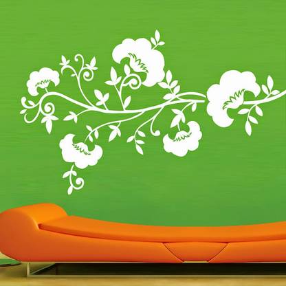 DeStudio 45 cm Cotton Flowers One Size Tiny Removable Sticker