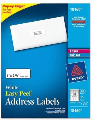 avery Address Ink Jet Labels Small Self Adhesive Sticker ...