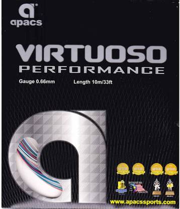 apacs Virtuoso Performance 0.66 Badminton String - 10 m