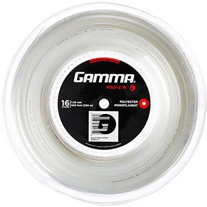GAMA Poly-Z 1.3 Tennis String - 200 m