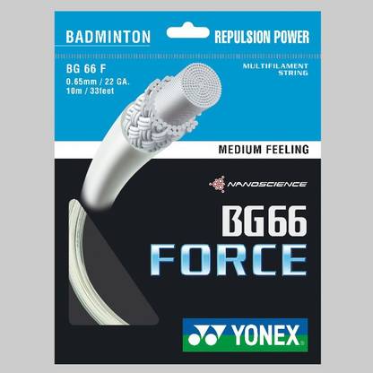 YONEX Bg 66 Force 0.65 Badminton String - 10 m