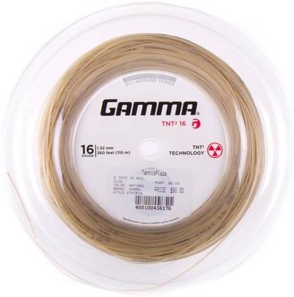 Gamma Gamma TNT2 16 (200M) 1.32 Tennis String - 200 m