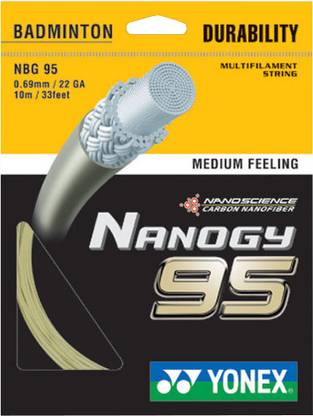 YONEX Nanogy 95 0.69 Badminton String - 10 m