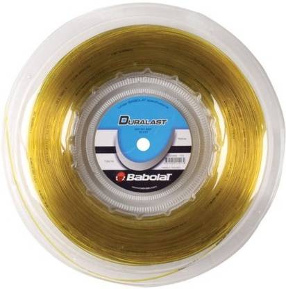 BABOLAT Duralast 12 M Lawn Gutting, Polyester 1.3 Tennis String - 10 m