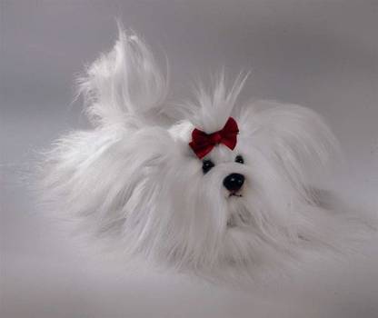 Russ Berrie Yomiko Maltese 12"