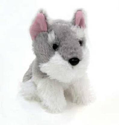 Fuzzy Town Mini Schnauzer 6"
