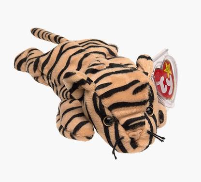 TY Beanie Babies Stripes The Tiger
