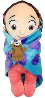 DISNEY Ba Boo In A Blanket Plush Doll Monsters Inc