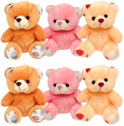 Lovely Small Teddy Bear Combo  - 12 cm