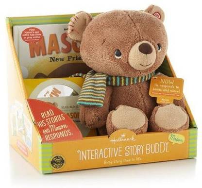 Hallmarc Interactive Story Buddy Mason With Book 1 New Friends