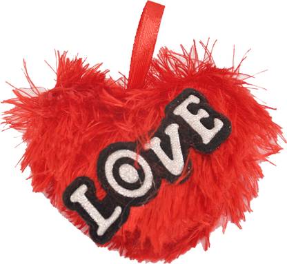 Indigo Creatives Valentine Love Heart Hanging Soft Toy  - 3 inch