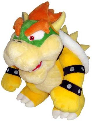 Sanei Super Mario Plush - 10" Bowser Soft Stuffed Plush Toy Japanese Import