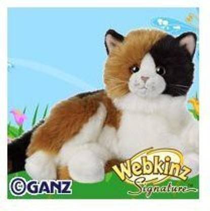 Webkinz Signature Calico Cat Plush Animal