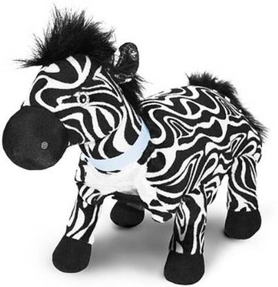 Zoobies Zulu The Zebra With Mini  - 9 inch