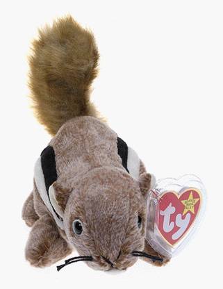 TY Beanie Babies Chipper The Chipmunk (Retired)  - 18 inch