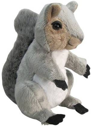 Nic Nac Plush Squirrel 7" School Bag