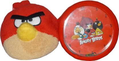 Angry Birds Red Bird Clock  - 18.11 inch
