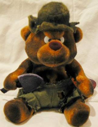 Meanies 1 X Burny The Bear Series 2 Bean Bag Plush From The