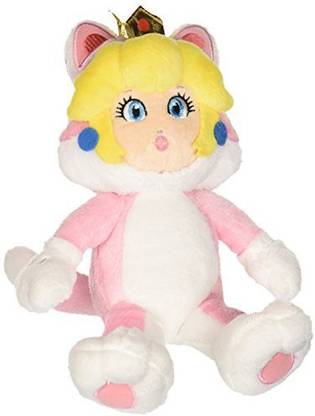 Little Buddy Super Mario Neko Cat Peach Plush10"