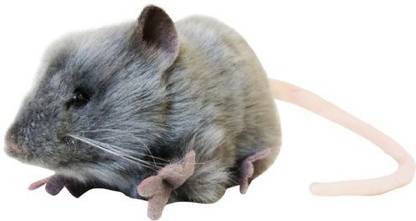 Hansa Gray Fat Rat 472"  - 8 inch