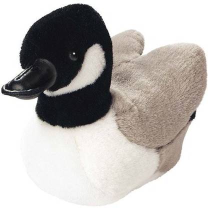 WILD REPUBLIC Canada Goose Audubon Plush Bird (Authentic Bird Sound) School Bag