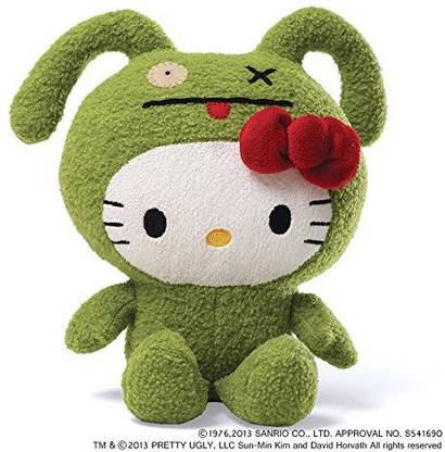 Uglydoll Hello Kitty Ugly Doll Ox 7 In Plush