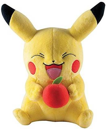 Tomy Pokemon Pikachu 10" Plush [Holding Apple]