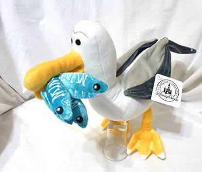 DISNEY Finding Nemo Mine Seagull Plush Doll NEW  - 20 inch
